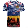 (Tecido Semelhante ao Algodão 170g) Camiseta Casual Fashionável de Manga Curta com Gola Redonda e Estampa Tribal Maori da Nova Zelândia em Desenho Animado 3D