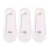 Seda de Gelo Pode Ser Cortada à Vontade Meias Cano Baixo para Mulheres, Meias Finas de Boca Rasa Invisíveis, Silicone Antiderrapante Primavera e Verão Listradas Respiráveis Meias Cano Baixo para Mulheres