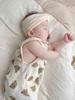 Frente Quatro Costas Dois Macacão para Bebê Recém-Nascido Saco de Dormir Algodão Gaze Bebê Verão Infantil Anti-Chute Colcha Pijama Tecido 100% Algodão