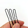 Al por mayor Barril Grande Clip Negro en Forma de U Pasador de Novia Pasador Fijo con Cabeza de Bola Caja de Accesorios para el Cabello Tocado para Mujeres