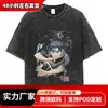 T-shirt Streetwear Europeia Transfronteiriça Masculina Camiseta Harajuku Japonesa