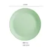 Amazon Transfronterizo Plato de Paja de Trigo para el Hogar 20cm23cm Plato Plato para Frutas Plato para Empanadillas Cantina Plástico PP