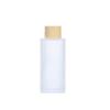 Botella de loción con tapa de grano de madera 30ml50ml80ml botella de esencia sub-botella cosmética vidrio esmerilado botella de tónico