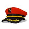 Estilo Europeo y Americano Sombrero Azul Marino Algodón Poliéster Visera Sombrero para Adultos Protección Solar Espiga de Trigo Sombrero Azul Marino Copa Plana Amazon Mayorista Transfronterizo