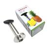Pelador de piña pelador de piña bombeo de piña cuchillo para piña cortador de piña dispositivo para quitar el corazón separador de corazón de fruta cuchillo para piña