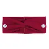 Diadema con Botón para Mascarilla Nudo Cruzado Diadema Leopardo Accesorios para el Cabello Diadema de Yoga Diadema Deportiva de Fitness Venta al por Mayor