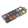 Venta al por mayor Juego de Pinturas Acuarela Gouache Sólidas de 12 Colores Transfronterizo Pastel en Polvo para Niños Principiantes Caja de Plástico Venta al por Mayor