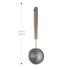 Colher de Sorvete de Aço Inoxidável 304, Colher para Sorvete, Ferramenta de Medição para Cozinha e Panificação, Colher de Café, Colher de Medição para Panificação