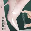 Tiras Transparentes Invisibles Ajustables para Zapatos de Tacón Alto, Fijador Antideslizante para Talón de Mujer, Estabilizador de Zapatos para Verano