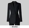 Nueva Chaqueta Blazer Casual de Primavera y Otoño Ropa de Trabajo Formal Traje Popular para Mujer del Sudeste Asiático con Pantalones de Pierna Ancha