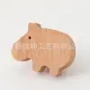 Ganchos de Madera Maciza con Forma de Estrella, Lindos Ganchos Decorativos de Luna Adhesivos, Ganchos de Madera Simples para Pared sin Taladro, Flor Nube