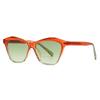 Adornos de comercio transfronterizo gafas de sol de diamante ojo de gato para hombre modernas retro fotografía callejera pasarela para mujer 35021