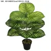 Planta Artificial Monstera em Vaso, Planta Artificial para Decoração de Casa, Ornamento de Planta Verde Artificial, Mais Vendido Transfronteiriço