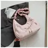 Bolso Plisado a Cuadros de Moda para Mujer, Nuevo Bolso de Hombro Trendy para Viajar 2026, Versátil Bolso Tote Cruzado