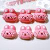 Accesorios de Resina DIY Parche para Carcasa de Teléfono Móvil Fondo Plano Accesorios para Adornos para la Cabeza de Niños Accesorios de Hebilla para Zapatos Transfronterizos Rana Ruborizada