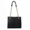 Xiaorui Bolsillo Dorado Casual Retro para Mujer 2022 Bolso de Hombro Cruzado de Moda Bolso Tote Nuevo Estilo Bolso con Textura de Cadena Verano