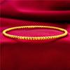 Vietnam Sha Jin Dama Pulsera Sha Jin Gympani 2.8mm de Ancho Pulsera de Dama Pulsera Gruesa Gympani