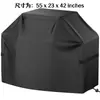 Funda para parrilla de barbacoa exterior, funda para lluvia para estante de barbacoa exterior, funda impermeable, funda parasol, funda protectora