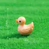Nuevo producto transfronterizo: adorables figuritas de pato vegetal, perfectas para jardinería, paisajismo, decoraciones DIY y exhibiciones de paisajes en miniatura