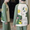 2026 Pijama Nuevo para Niños Primavera y Otoño Delgado Manga Larga Dibujos Animados para Niños Traje Ropa de Casa Otoño