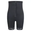 QUENTE Transfronteiriço Novo Produto Fivela Cintura Alta Respirável Levanta-bumbum Quadril Calça Abdominal Feminina Borda de Renda Calça Abdominal