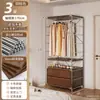 Guarda-Roupa Aberto Quarto de Casa Closet Prateleira de Metal de Chão Nova Combinação Japonesa Walk-In Guarda-Roupa de Pendurar