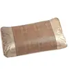 Funda de almohada fresca transpirable de primavera y verano personalizada de fábrica Funda de almohada rectangular de esterilla de ratán Funda de almohada cómoda y transpirable para cama