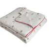 Colcha de Verano de Algodón Tejido Grado A Materno e Infantil, Colcha de Verano Refrigerante de Fibra de Soya para Niños, Colcha de Regalo Lavable a Máquina, Colcha de Verano para Aire Acondicionado