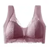 Novo Estilo Sutiã Confortável com Renda Frontal, Botões Ajustáveis, Push-Up Que Levanta e Sustenta os Seios Laterais, Previne a Flacidez e Não Tem Aro para Mulheres