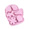 Árvore de Natal, Luvas de Natal, Molde de Silicone DIY, Bolo de Fondant, Chocolate, Sabonete Perfumado, Sobremesa, Forma de Bolo
