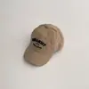 Gorra de Béisbol de Secado Rápido de Moda Coreana para Niños, Verano, Delgada, Protección Solar, Unisex, Gorra de Malla con Pico de Pato para Bebé