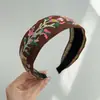 Faixas de Cabeça Boêmias Europeias e Americanas, Estilo Étnico Retrô, Faixas de Cabeça Versáteis de Tecido com Aba Larga para Mulheres, Simples e Elegantes, Faixas de Cabeça Versáteis