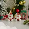 Velas Aromáticas de Natal Lembrancinhas Velas Aromáticas Artesanais Atmosfera Velas de Papai Noel Transfronteiriças Feriado