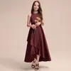 Vestido Infantil de Amazon Transfronterizo, Vestido de Princesa de Alta Gama, para Niña, Pasarela, Presentadora, Recitación de Poesía, Piano, Boda