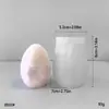 Molde de Silicona para Vela de Pascua con Forma de Huevo Decoraciones de Pascua DIY Jabón Artesanal Molde para Hornear Chocolate