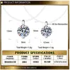 Colar Lágrima de Sereia Feminino Levemente Luxuoso Nicho Exquisito Strass Linha de Pesca Invisível Moissanita Pingente Corrente de Clavícula Prata Esterlina S925