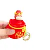 Juguete Divertido para Aliviar el Estrés, Llavero de Muñeco para Apretar de Fortuna Instantánea, Juguete Creativo para Aliviar el Estrés, Regalo de Año Nuevo