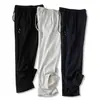Nuevos pantalones casuales cómodos y transpirables para hombre con textura suave mate 13046