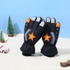 Guantes de Invierno para Niños, Calidez, Protección contra el Frío, Ciclismo, Forro Polar, Engrosados, Cortavientos, para Estudiantes Jugando en la Nieve, Impermeables, Esquí, Estampados, Resistentes al Frío