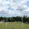 Treliça de Uva Planta Trepadeira Clematis Floco de Neve Azul Arco de Rosas Suporte de Flores Estrutura para Escalada Decoração de Pátio Exterior