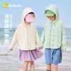 Abrigo de verano infantil Dudu, ropa de protección solar para bebé, ropa de verano, cárdigan fino con capucha para niños, ropa para niñas, ropa infantil