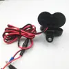 Soporte para motocicleta USB con encendedor de cigarrillos pedal grifo cargador de teléfono móvil para coche con arnés de cableado de seguridad