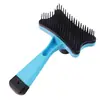 Peine para gato mascota para pelo suelto peine para gato cepillo gatito especial pelo de gato pelo de perro peine autolimpiante artefacto de limpieza para pelo de gato