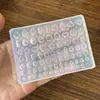 Molde de Silicona para Uñas con Perlas Multiforma Barrocas, Alta Transparencia, Herramienta para Uñas Portátil Casera DIY, Molde para Escultura de Uñas