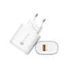 Patrón de Rayo 1Cargador Usb Qc3.0 Carga Rápida Adaptador de Corriente 5V3A 20W Único U Cabezal de Carga para Teléfono Móvil Venta al por Mayor