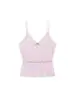 Ropa Femenina Marca Z, Lencería de Encaje Transfronteriza de Venta Rápida Estilo Top Europeo y Americano Ins Morado Claro Sexy Picante Za