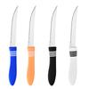 Cuchillo para Fruta de Acero Inoxidable Cuchillo para Pelar Melón y Fruta Doméstico Cuchillo Portátil para Pelar con Cuchillo para Bistec Dentado Cuchillo para Pan Venta al por Mayor