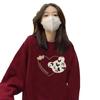 Sudadera de cuello redondo para mujer, primavera y otoño de 2024, nueva sudadera holgada coreana para mujer, diseño de nicho, abrigo de otoño para mujer