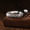 Hua You Le Nuevo Estilo Colgante Hebilla Segura para Hombre Trendy Sólido Xiangyun Tendencia Nacional Retro Plata Tailandesa Personalidad Trendy Marca Accesorios Collar