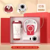 Set de regalo de negocios práctico de alta gama para empleados, que incluye taza de café, ventilador, paraguas y caja de regalo